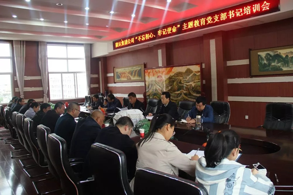 隴運集團公司召開“不忘初心、牢記使命”主題教育黨支部書記培訓(xùn)會